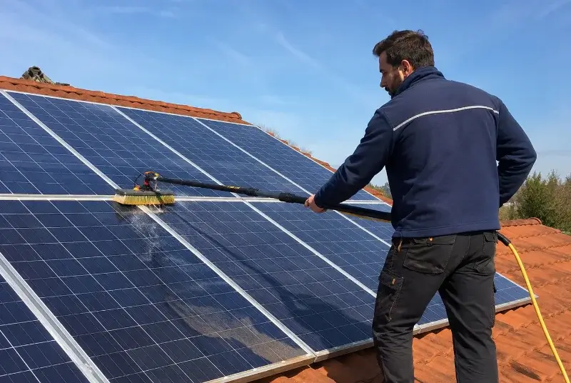 Nettoyage et entretien de panneaux solaires à Martres-Tolosane